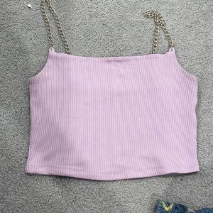 Chain crop top